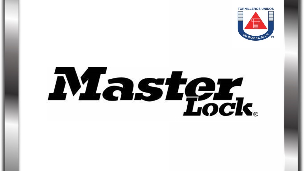 MASTER LOCK TORNILLEROS UNIDOS DEL BAJIO